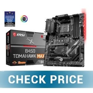 MSI B450 TOMAHAWK MAX - Best B450 Motherboard for Ryzen 5 3600X