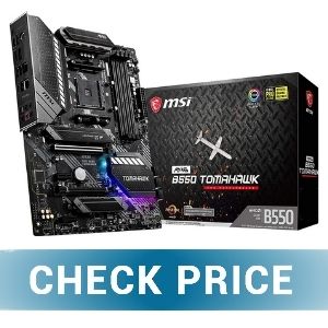 MSI B550 Tomahawk - Best valuable motherboard for RTX 3070, 3080, 3090