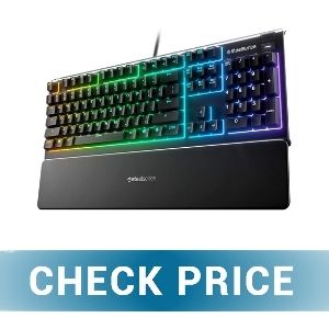 SteelSeries Apex 3 -  Best Non-Mechanical Keyboard For Gaming